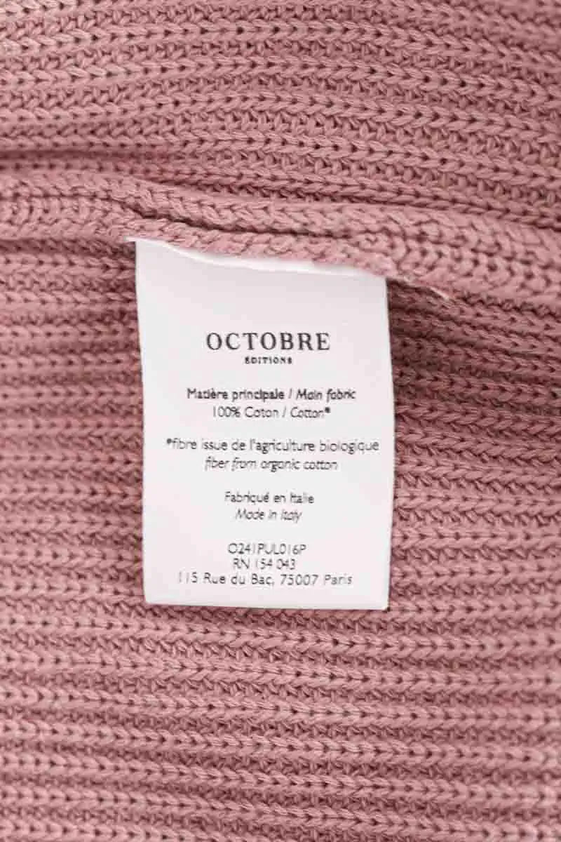 Pull Octobre Rose en Coton