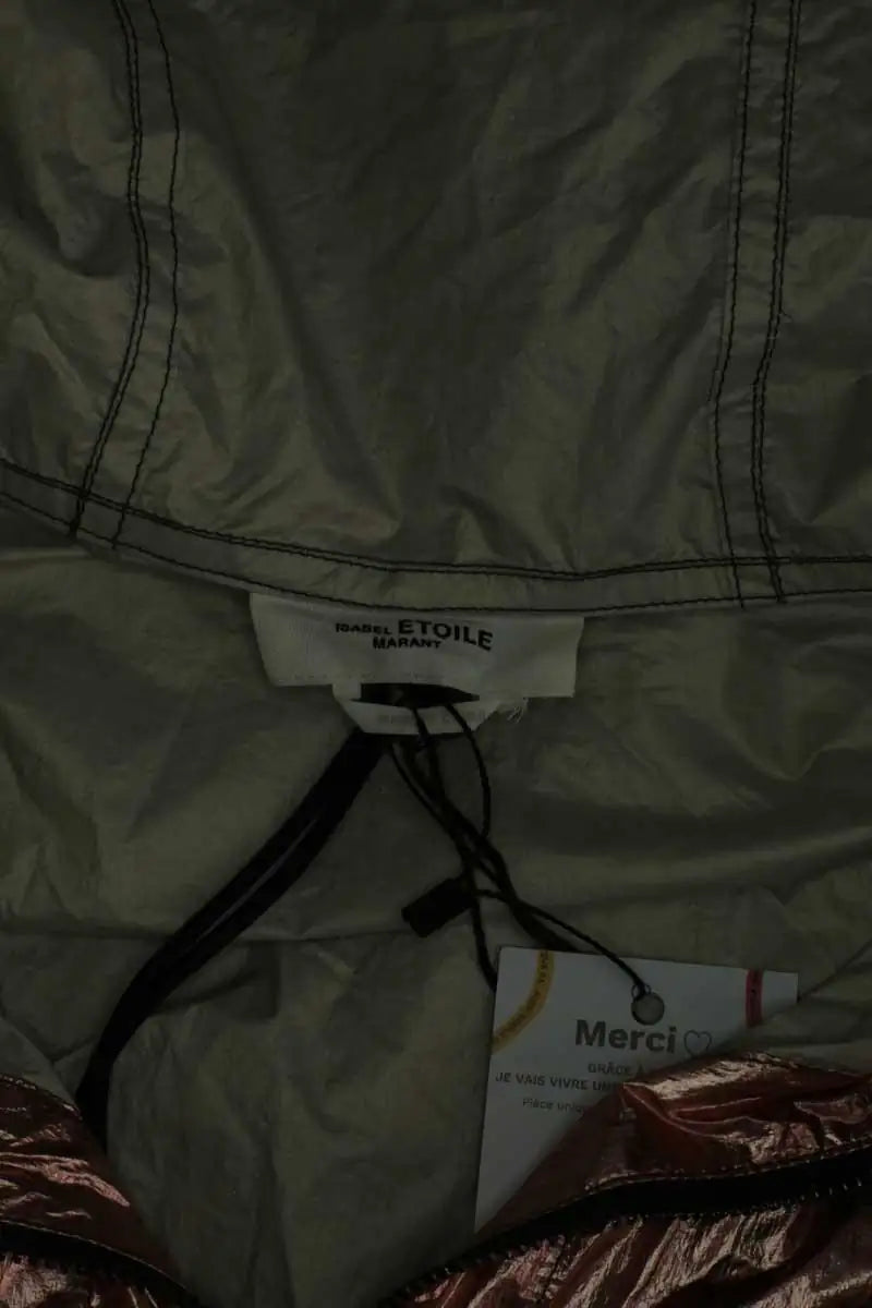 Veste Isabel Marant Étoile MA KIZZAO Argent en Synthétique