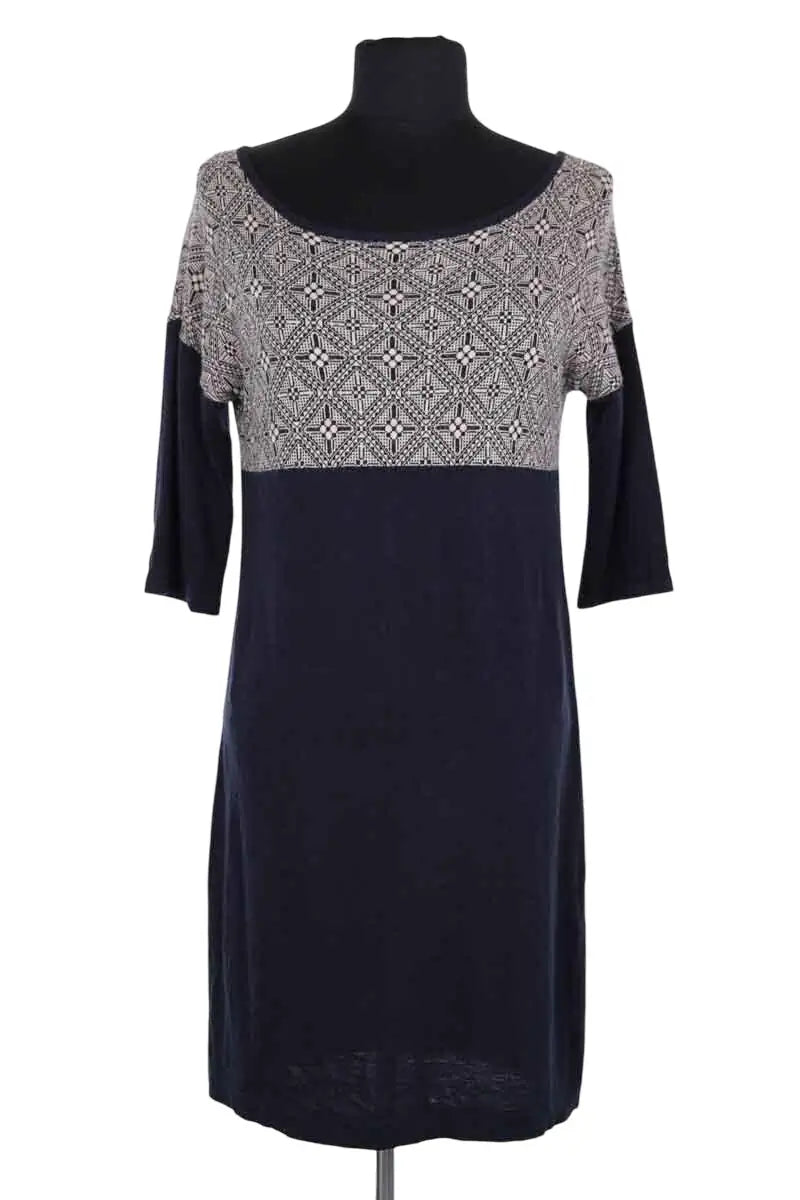 Robe Sessun Marine en Viscose, taille S - Seconde Main