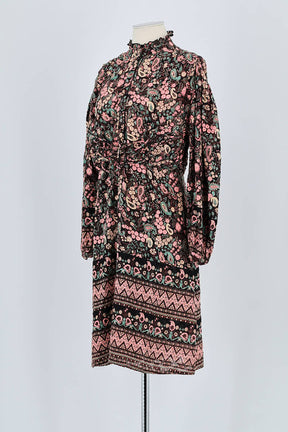 Robe Antik Batik  Noir
