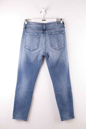 Droit 7 For All Mankind  Bleu