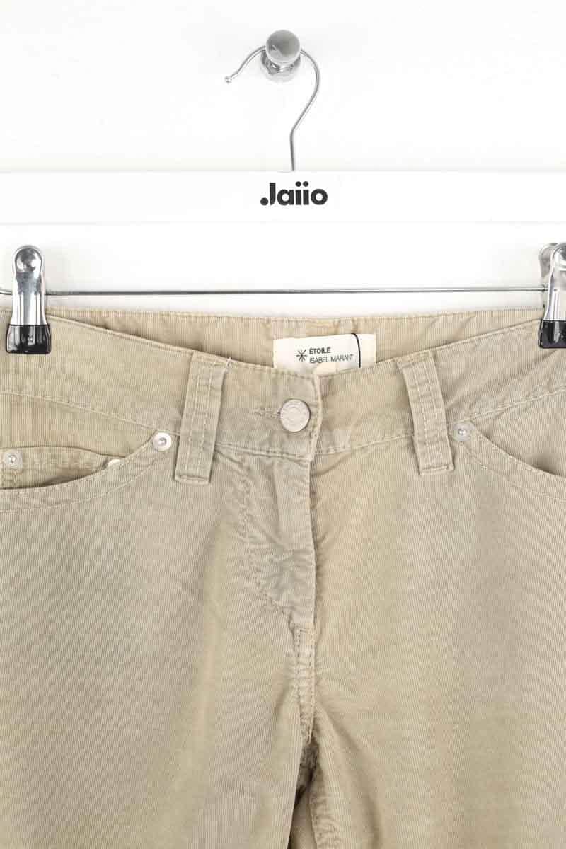 Jean droit Isabel Marant  Beige