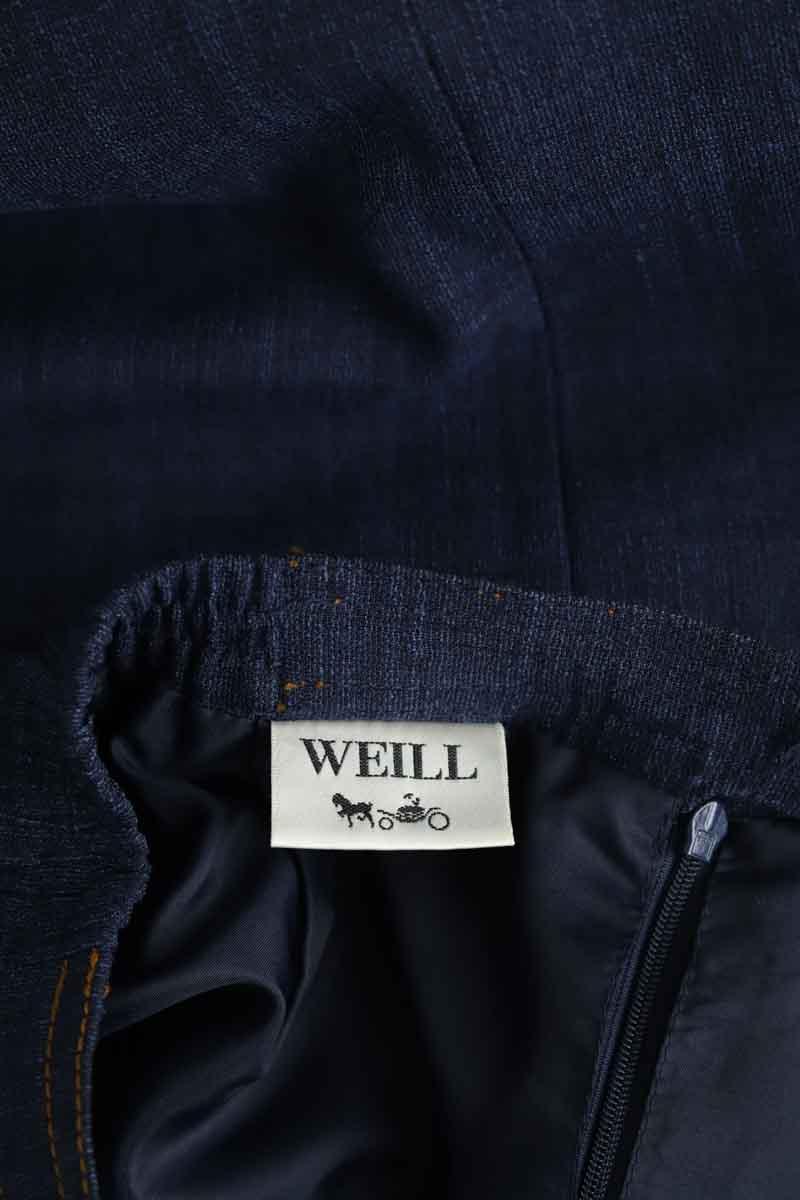 Mi-longueur Weill  Bleu