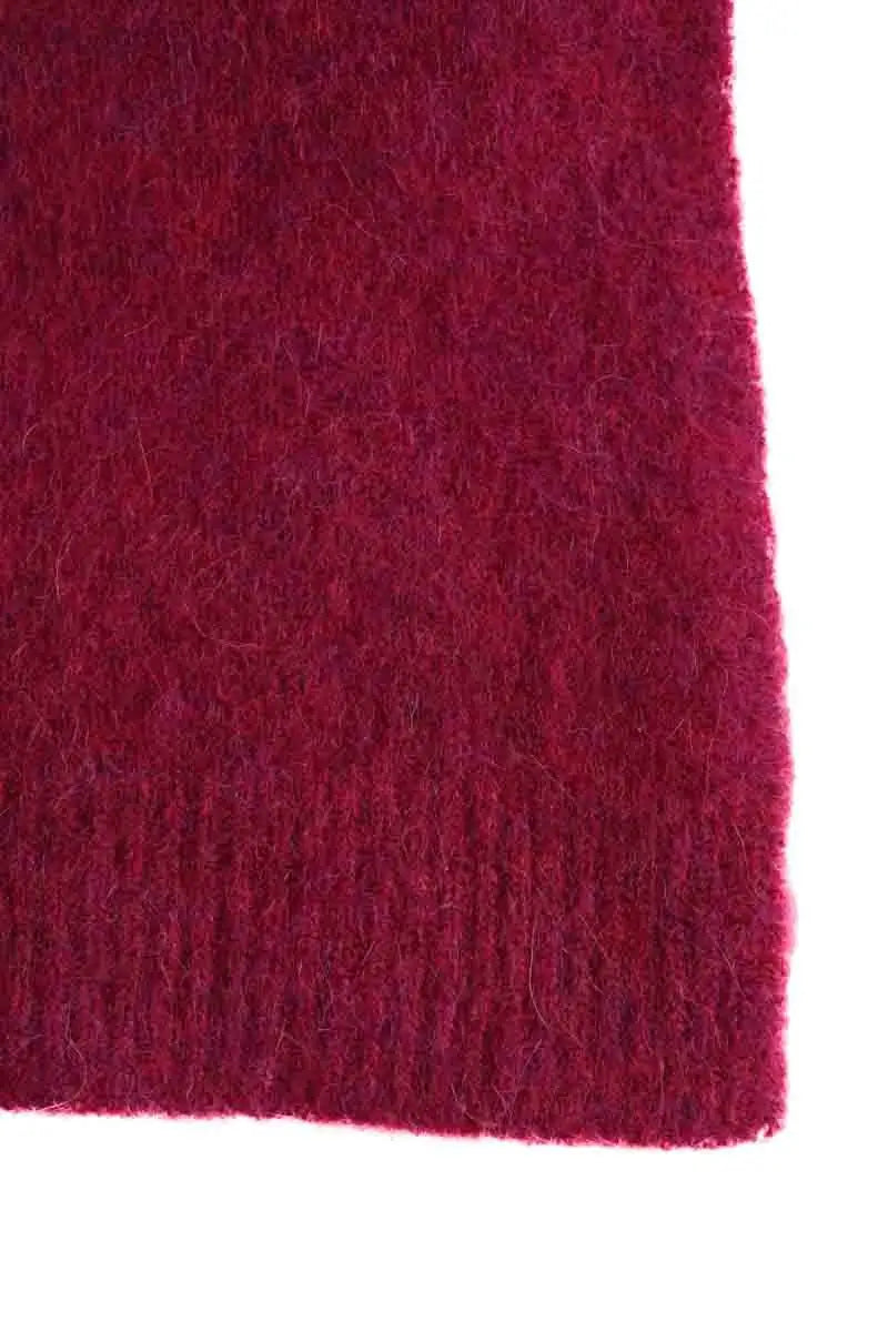 Écharpe Sézane Rose en Laine