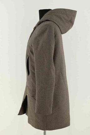 Manteau Sandro Marron en Synthétique
