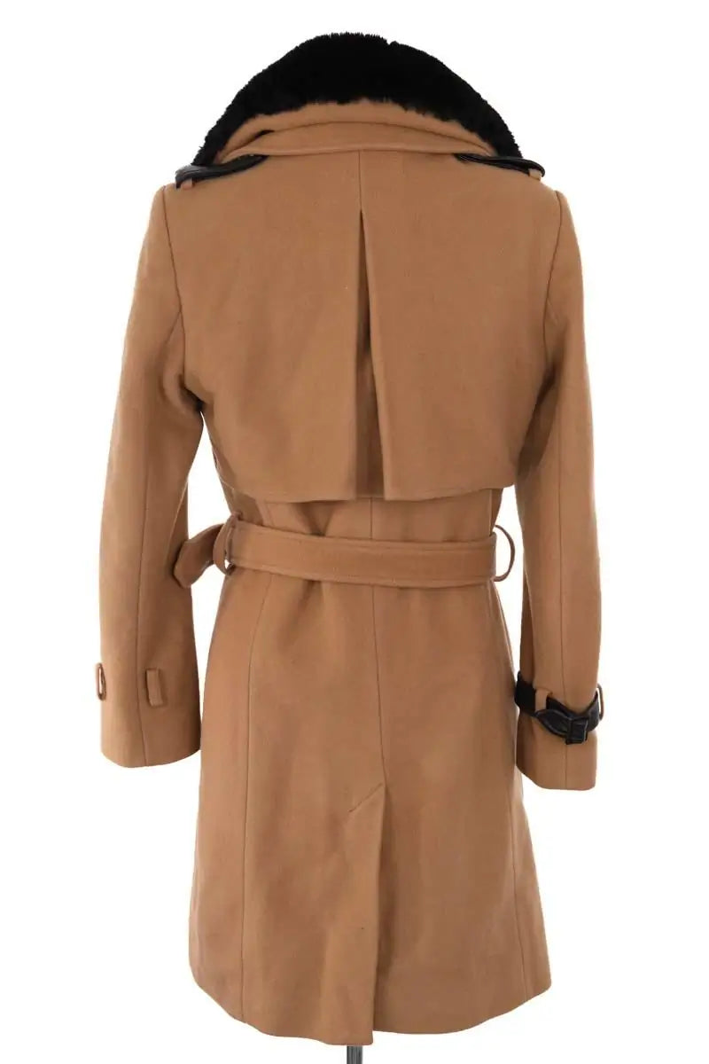 Manteau The Kooples Beige en Laine