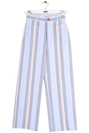 Pantalon La Veste Bleu en Coton, taille S - Seconde Main