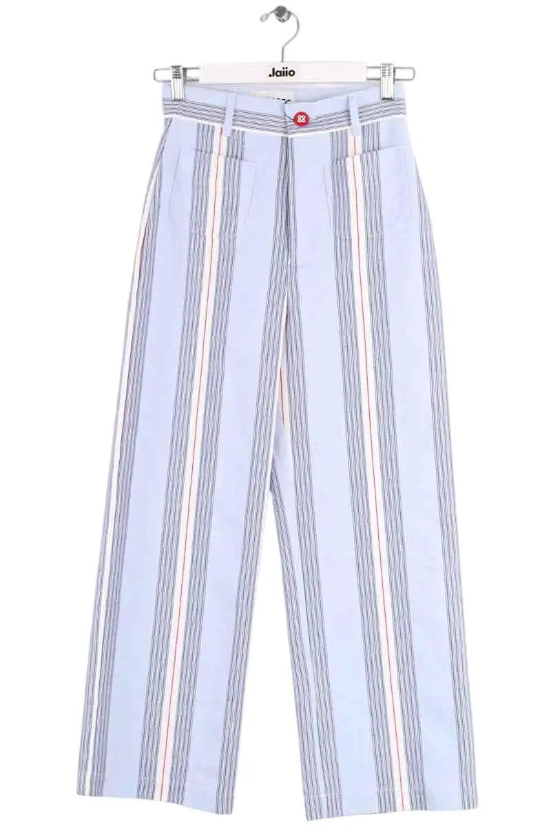 Pantalon La Veste Bleu en Coton, taille S - Seconde Main