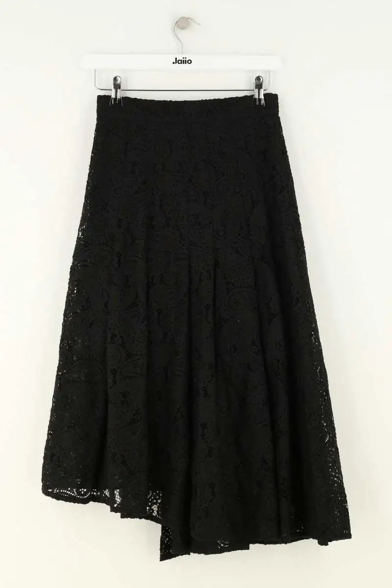 Jupe Maje Noir en Coton