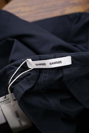 Droit Samsoe Samsoe  Bleu