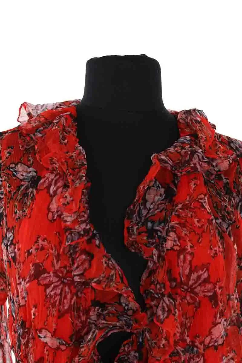 Robe Iro Pacify Rouge en Viscose