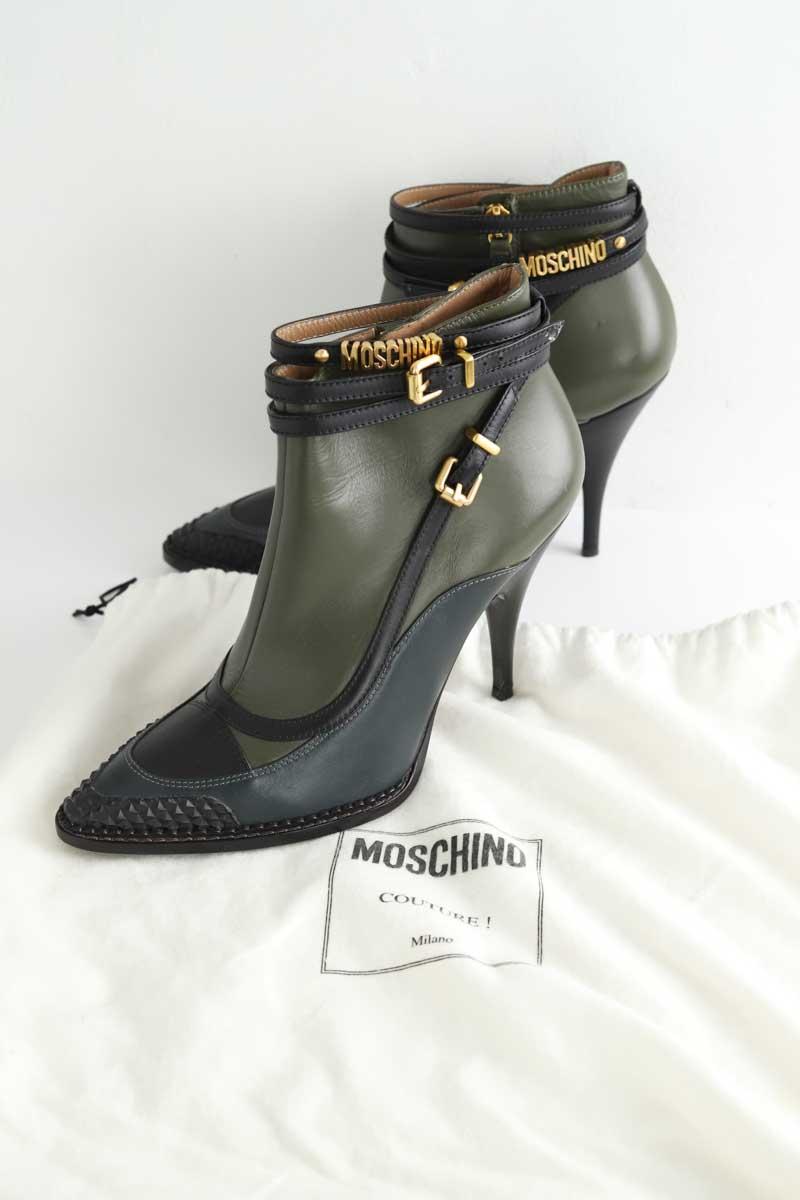 Boots Moschino  Kaki