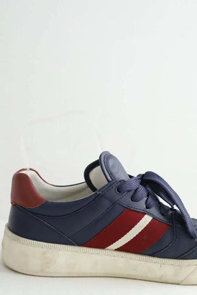 Baskets Bally Bleu en Cuir