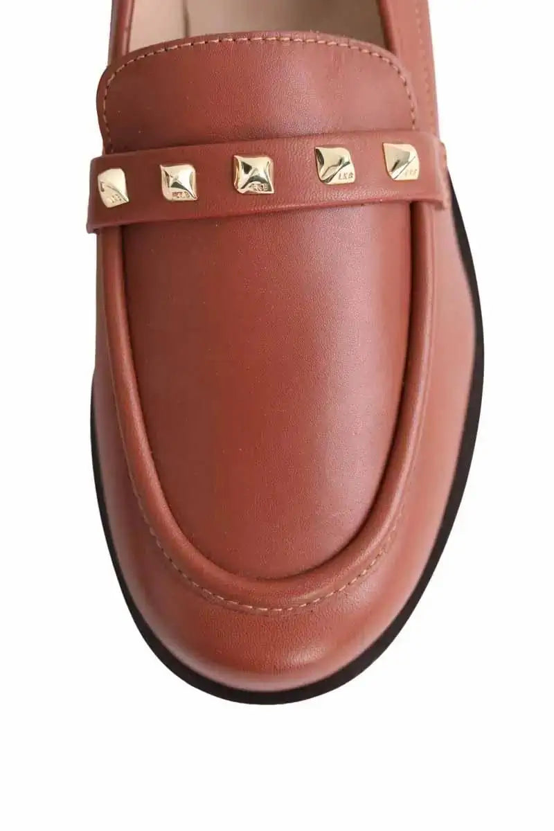Mocassins LK Bennett Chestnut Marron en Cuir