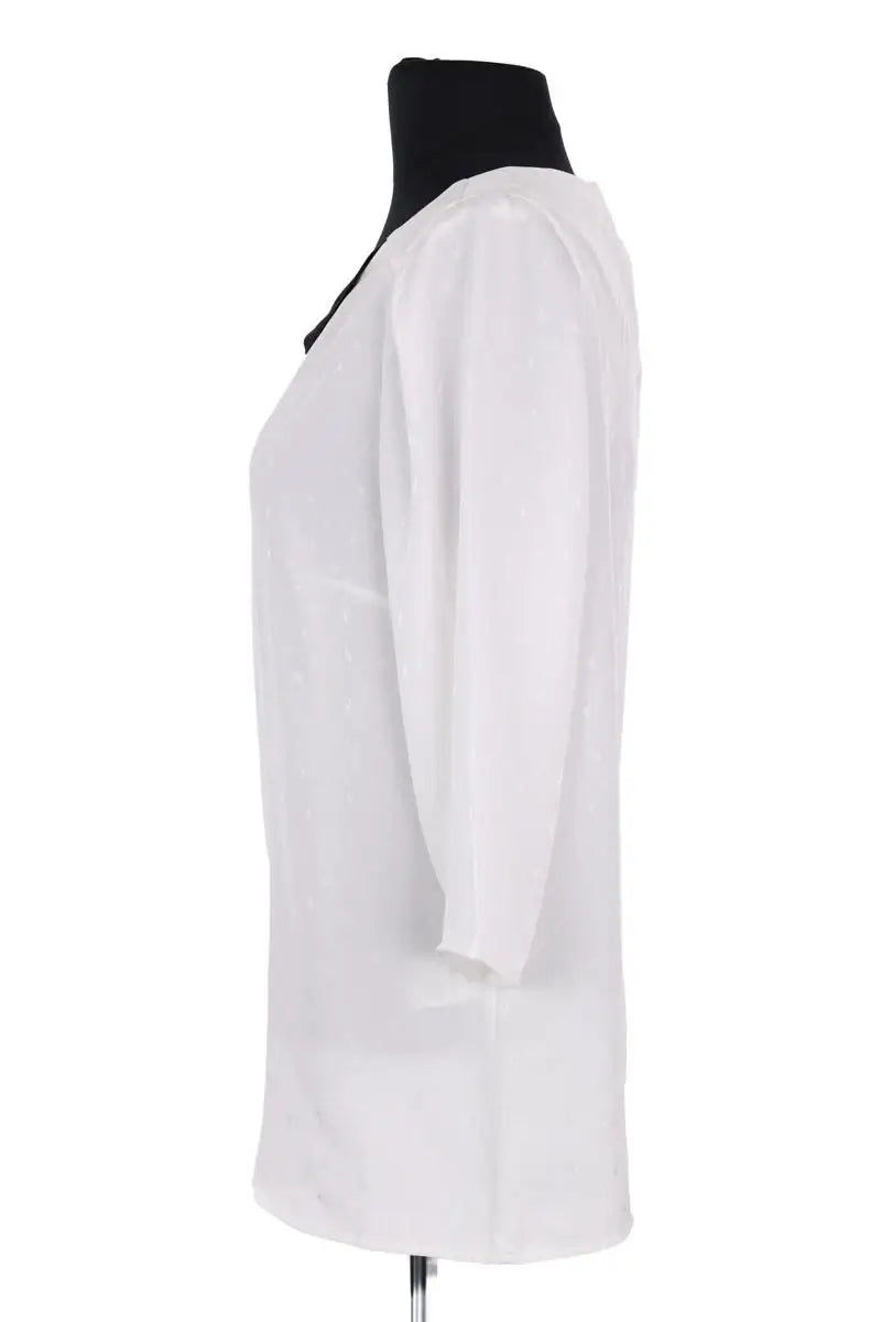 Blouse Claudie Pierlot Blanc en Synthétique
