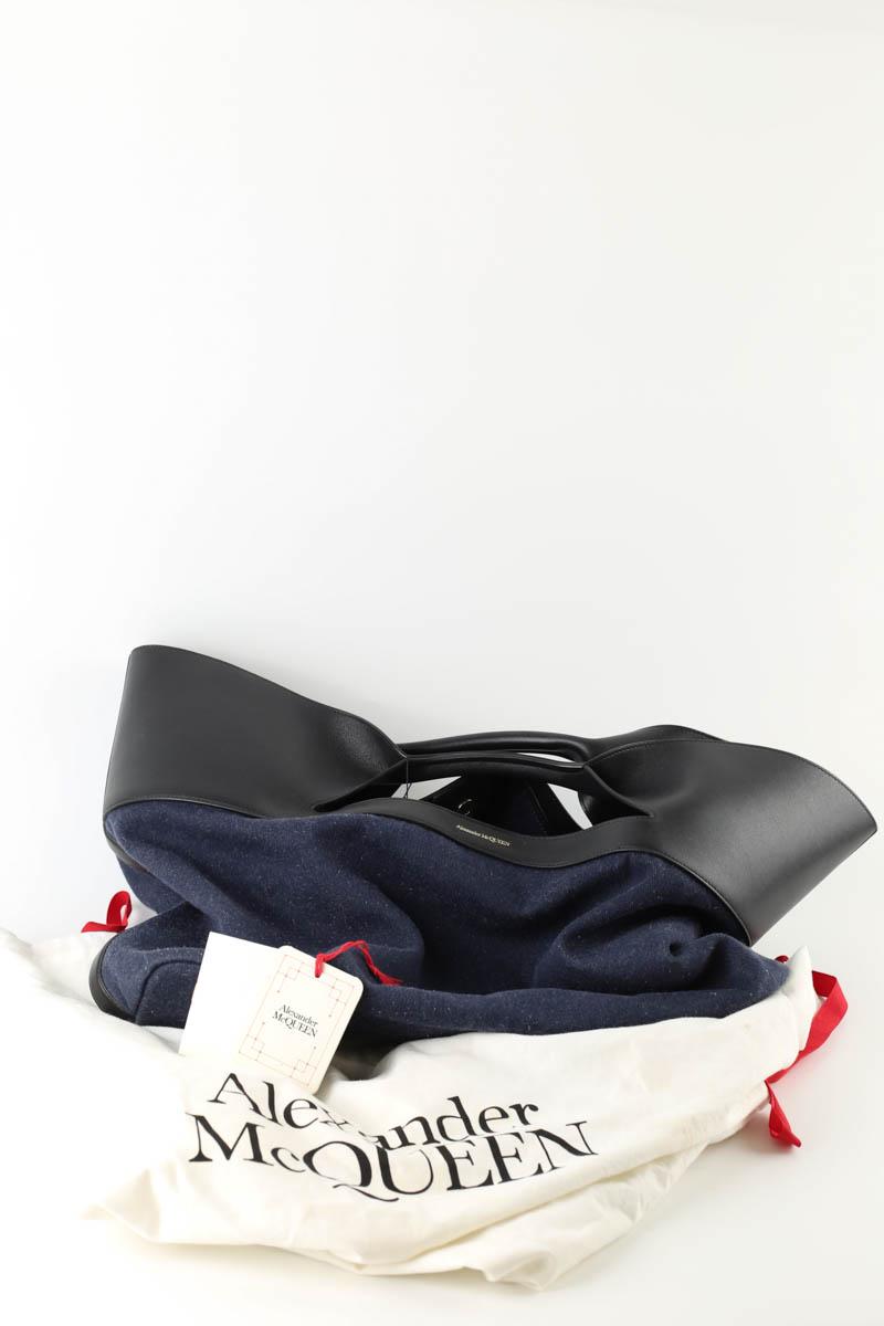 Cabas Alexander McQueen  Bleu