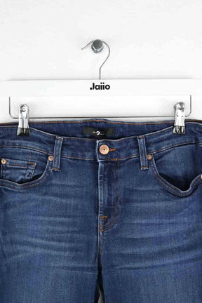 Slim 7 For All Mankind  Bleu
