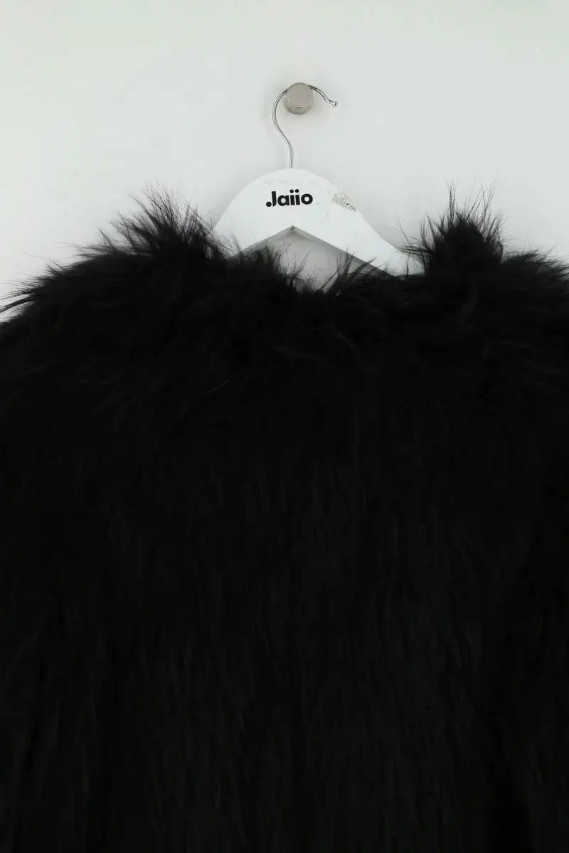 Manteau Tara Jarmon Noir en Fourrure