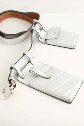 Ceinture Fendi Multi-accessory Belt Argent