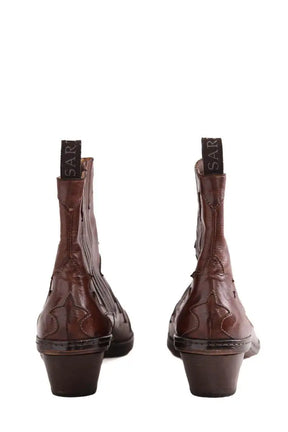 Boots Sartore Marron en Cuir