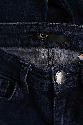 Jean slim Maje Bleu en Denim - Jeans