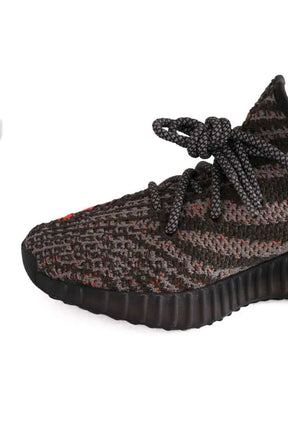 Baskets Yeezy Anthracite en Tissu