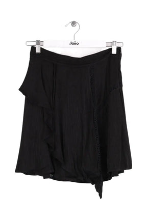 Jupe Iro Noir en Synthétique, taille M - Seconde Main