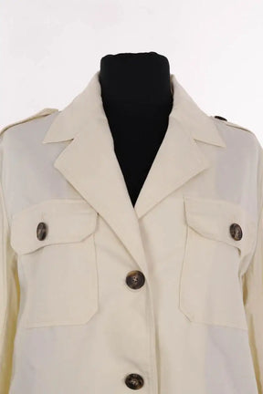 Veste Max Mara Beige en Coton