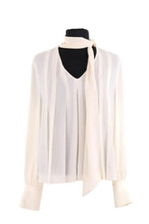 Blouse Boss Beige en Synthétique, taille M - Seconde Main