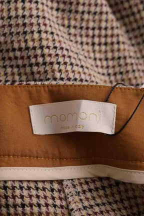 Pantalon large Momoni Marron en Laine