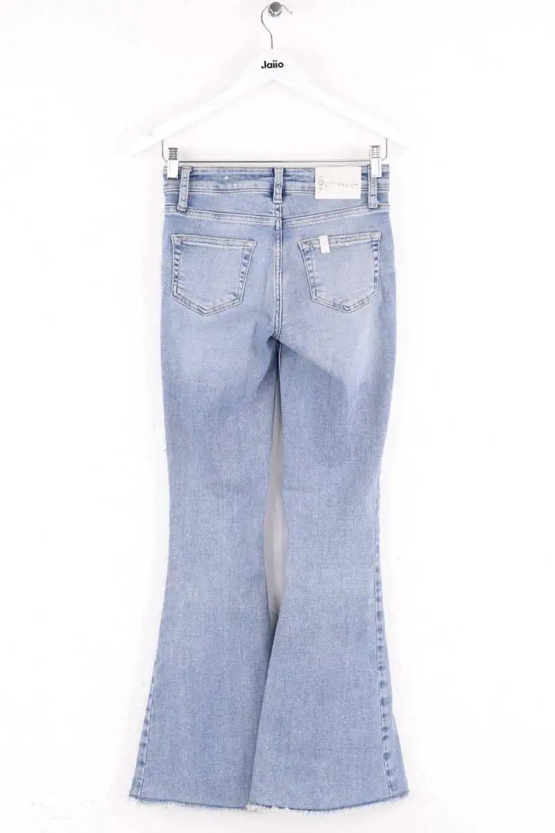Jean bootcut Liu Jo Bleu en Coton