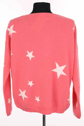 Pull Gerard Darel Rose en Cachemire