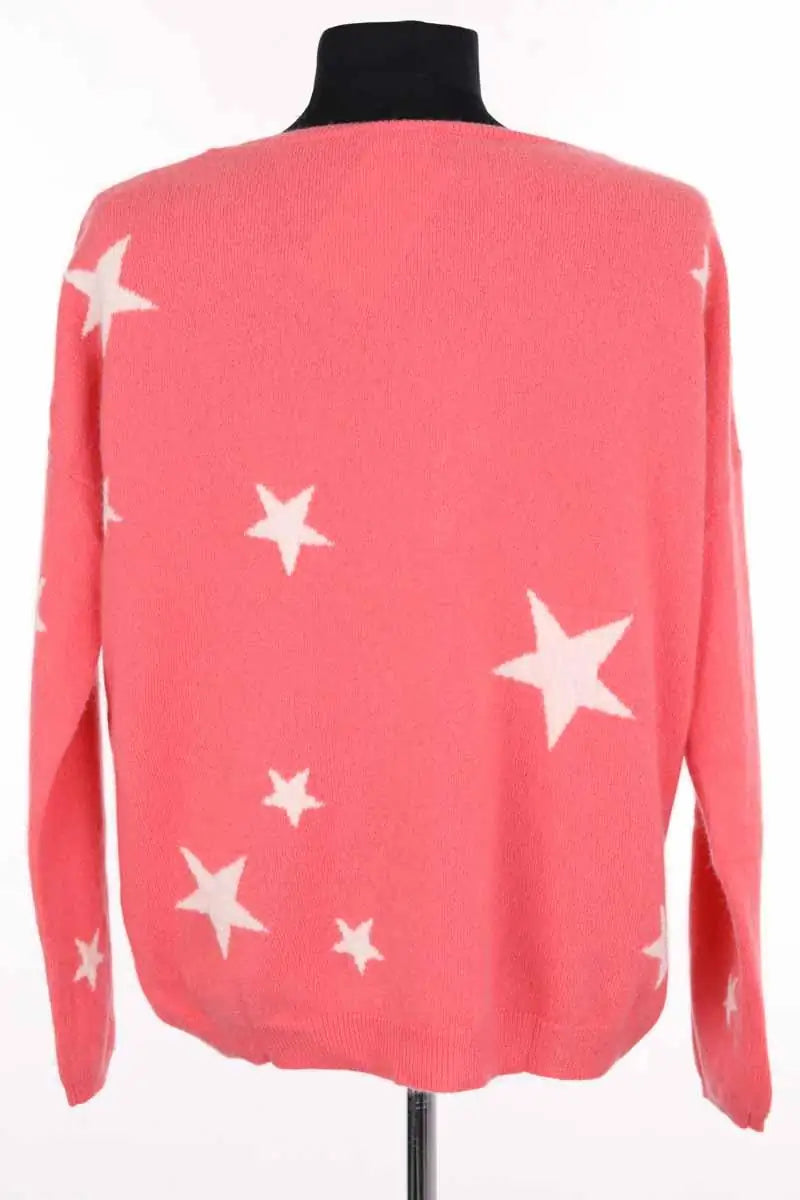 Pull Gerard Darel Rose en Cachemire
