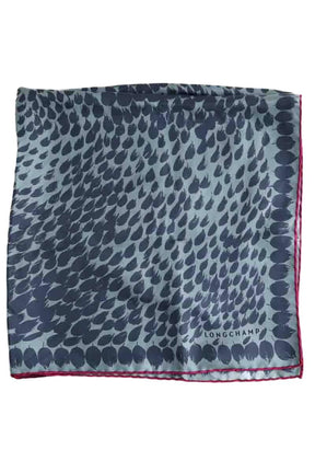 Carré Longchamp  Bleu