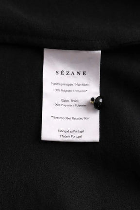 Robe Sézane Noir en Synthétique