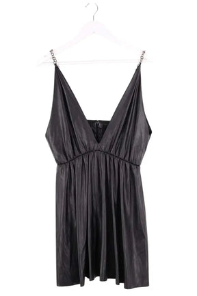 Robe Pinko Noir en Synthétique, taille L - Seconde Main
