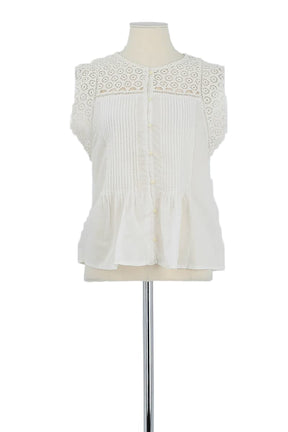 Top sans manche Levi's  Blanc