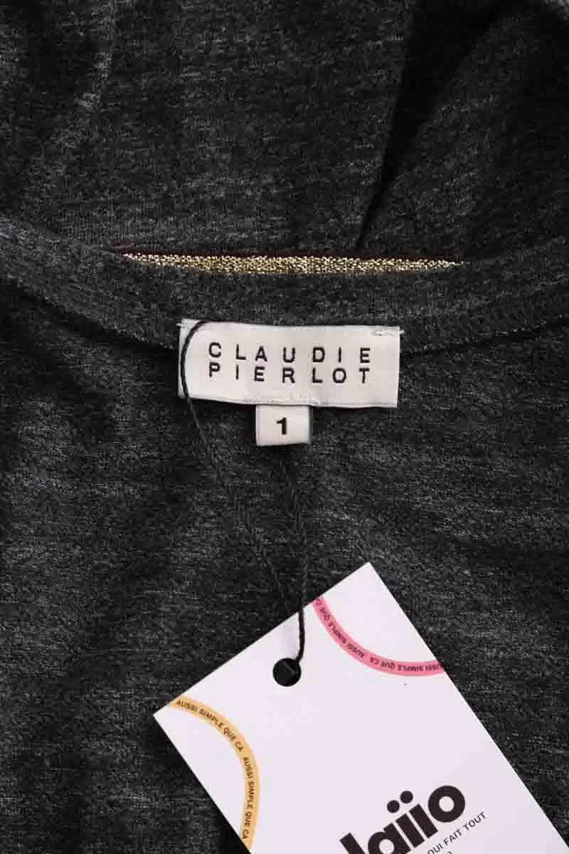Top Claudie Pierlot Gris en Viscose