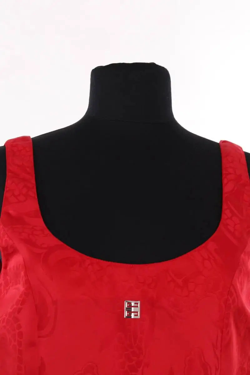 Robe Givenchy Rouge en Synthétique