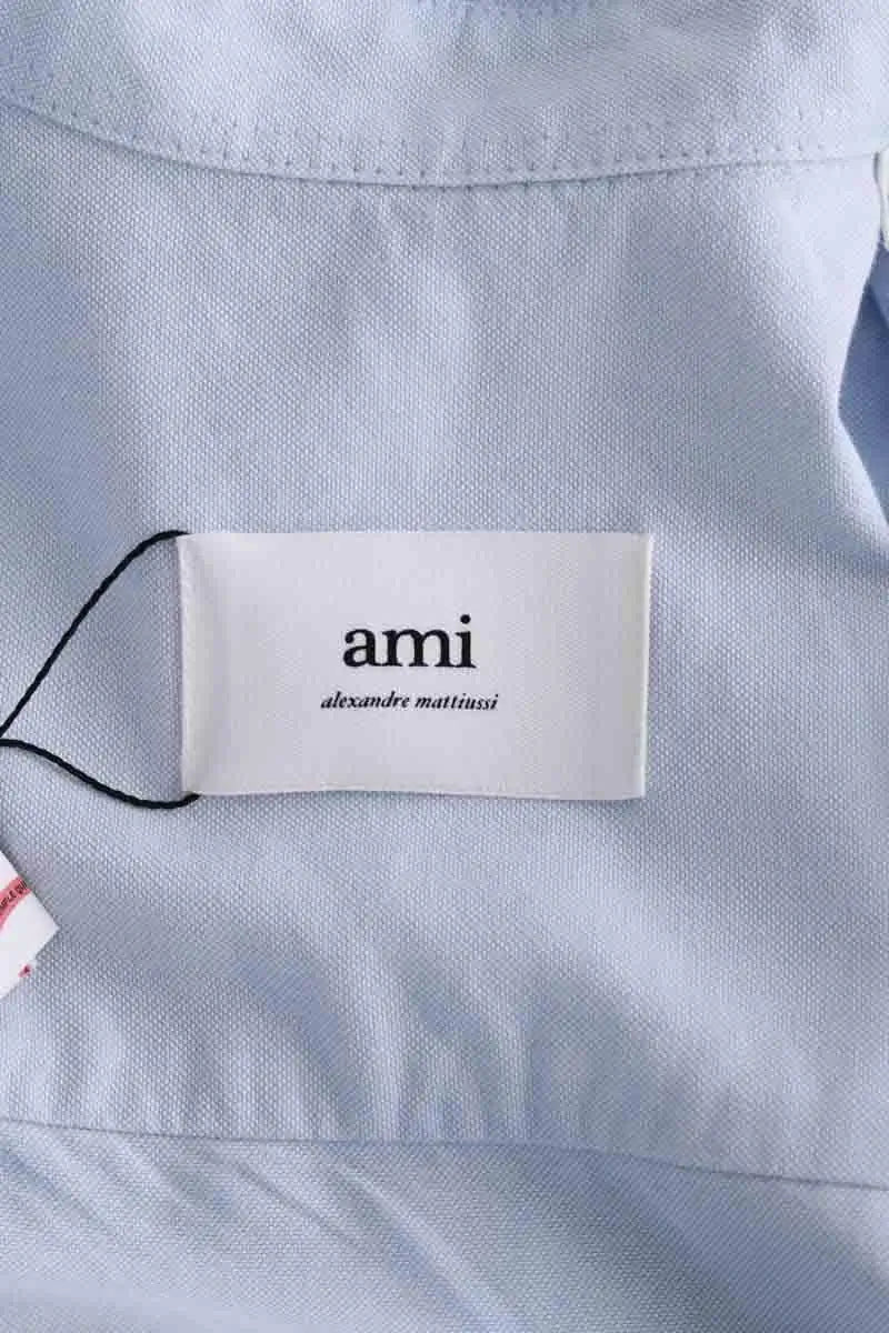 Chemise Ami Bleu en Coton