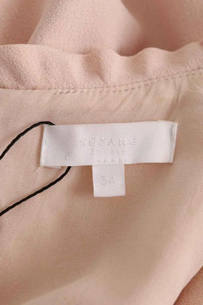 Robe Sézane Rose en Synthétique
