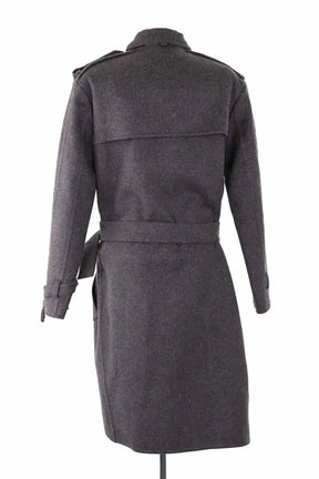 Manteau Celine Gris en Laine
