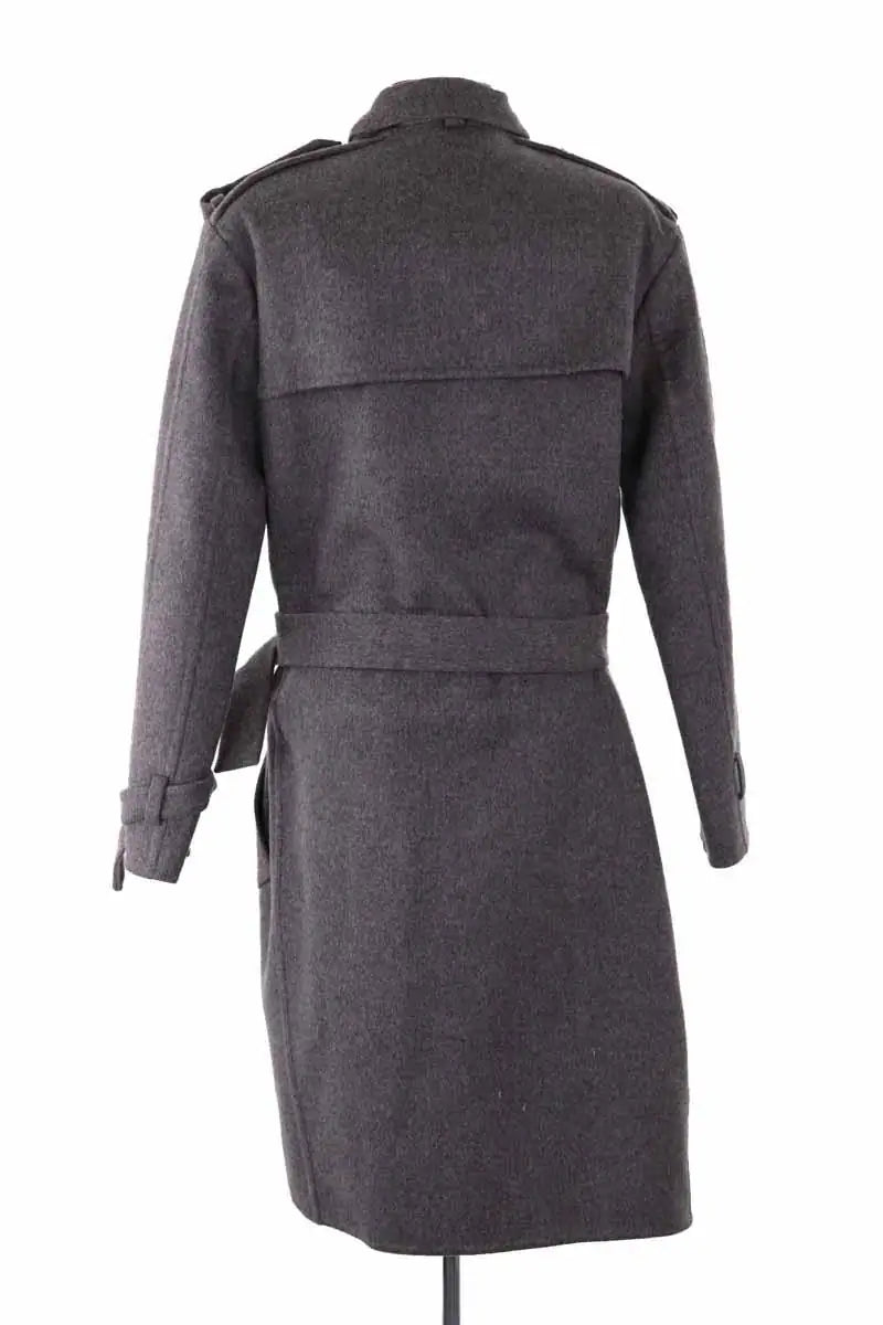 Manteau Celine Gris en Laine