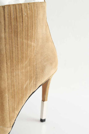 Talons Balmain  Marron