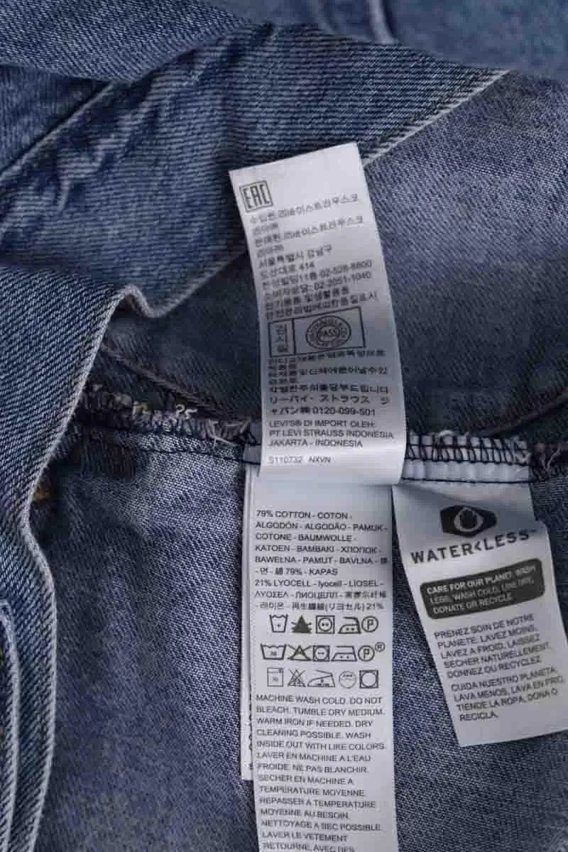 Veste Levi's Bleu en Coton