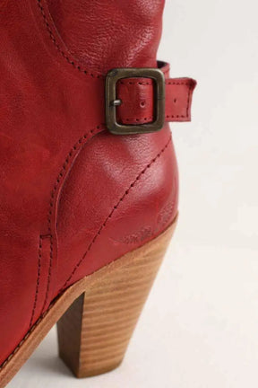 Boots à boucles Zadig & Voltaire  Rouge