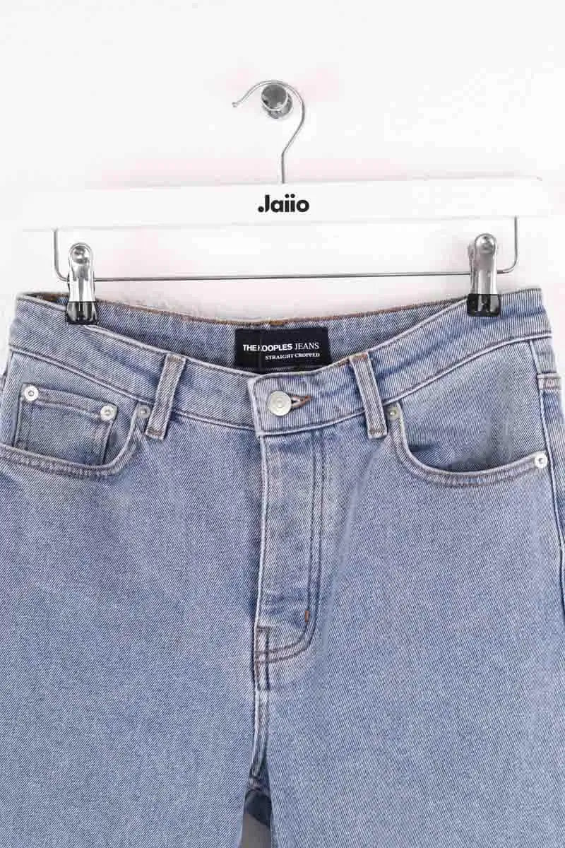 Jean droit The Kooples Bleu en Coton