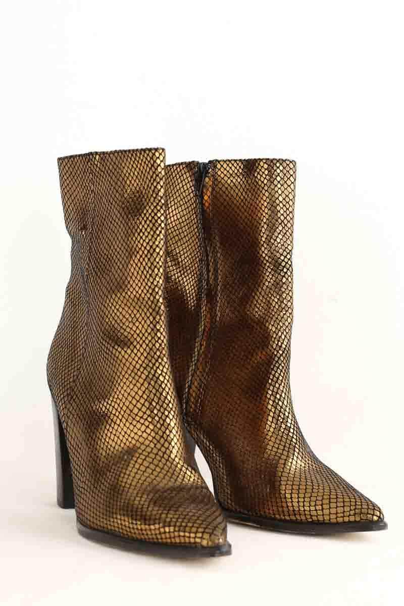 Boots Berenice  Doré