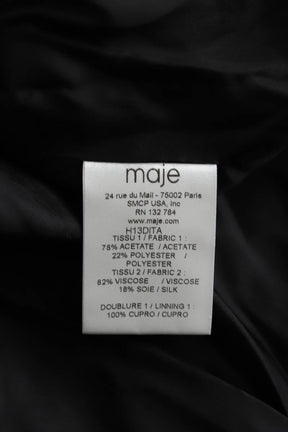 Blazers Maje  Noir