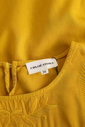 Blouse Chloé Stora  Jaune